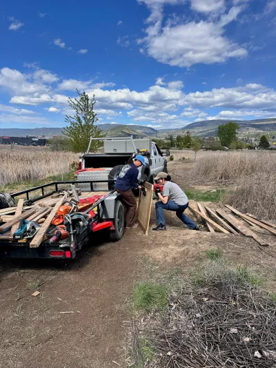 Building the entry doors and roost geometry for the bat condo