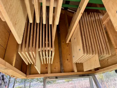 Inside the bat condo — internal roost chamber spacing for the maternity colony